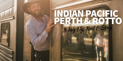 Indian Pacifc, Perth & Rotto Short Breaks and rail holiday experience