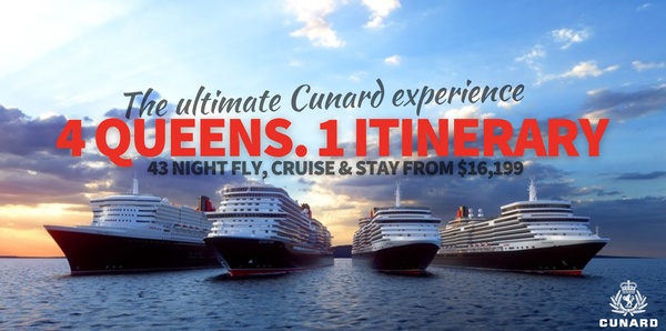 The ultimate Cunard experience Events, ocean cruise and luxury holiday experience